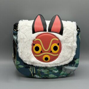 Studio Ghibli Princess Mononoke San Mask Crossbody Bag Purse Her Universe NEW